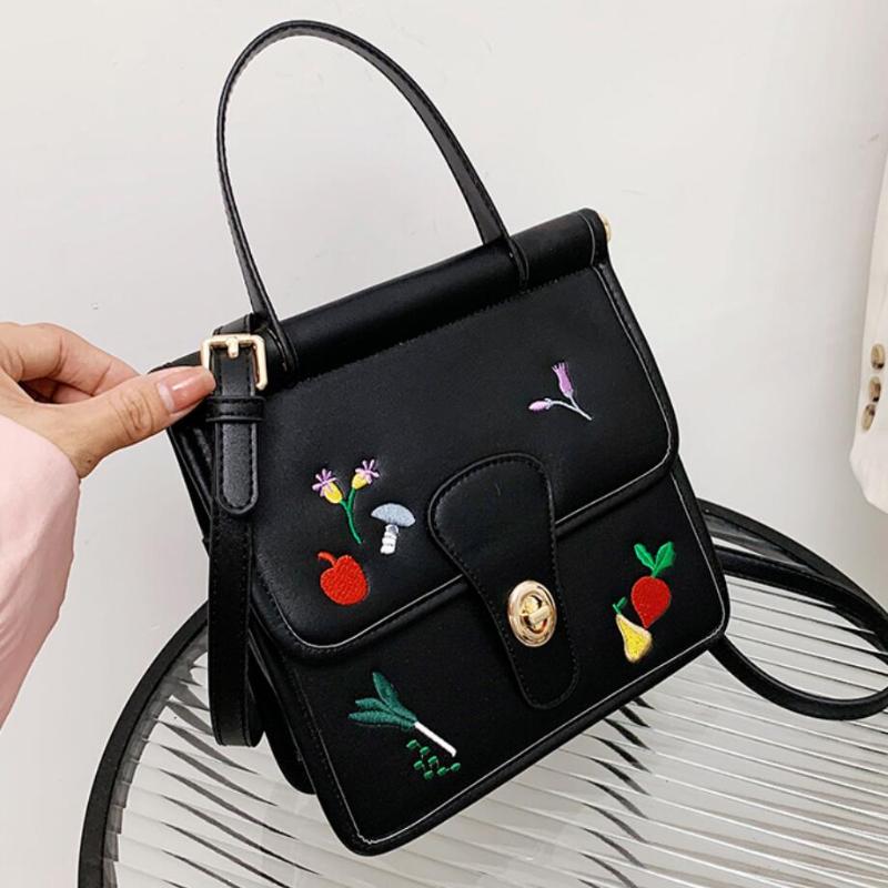 Evening Bags Embroidered Square Tote Bag 2021 Fashion Quality PU Leather Women's Designer Handbag Shoulder Messenger
Evening Bags Embroidered Square Tote Bag 2021 Fashion Quality PU Leather Women's Designer Handbag Shoulder Messenger