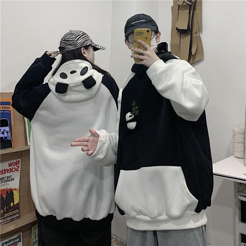 Men's Hoodies & Sweatshirts Harajuku Women Hoodie Panda Pullover Winter Oversize Casual Couple Autumn Embroidery Loose Top Doll Decoration, White
Men's Hoodies & Sweatshirts Harajuku Women Hoodie Panda Pullover Winter Oversize Casual Couple Autumn Embroidery Loose Top Doll Decoration, White