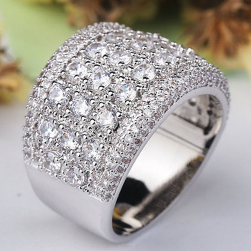 Fashion Zircon Mens Diamond Rings High Quality Engagement For Women Silver Wedding Ring Jewelry 1122 B3
Fashion Zircon Mens Diamond Rings High Quality Engagement For Women Silver Wedding Ring Jewelry 1122 B3