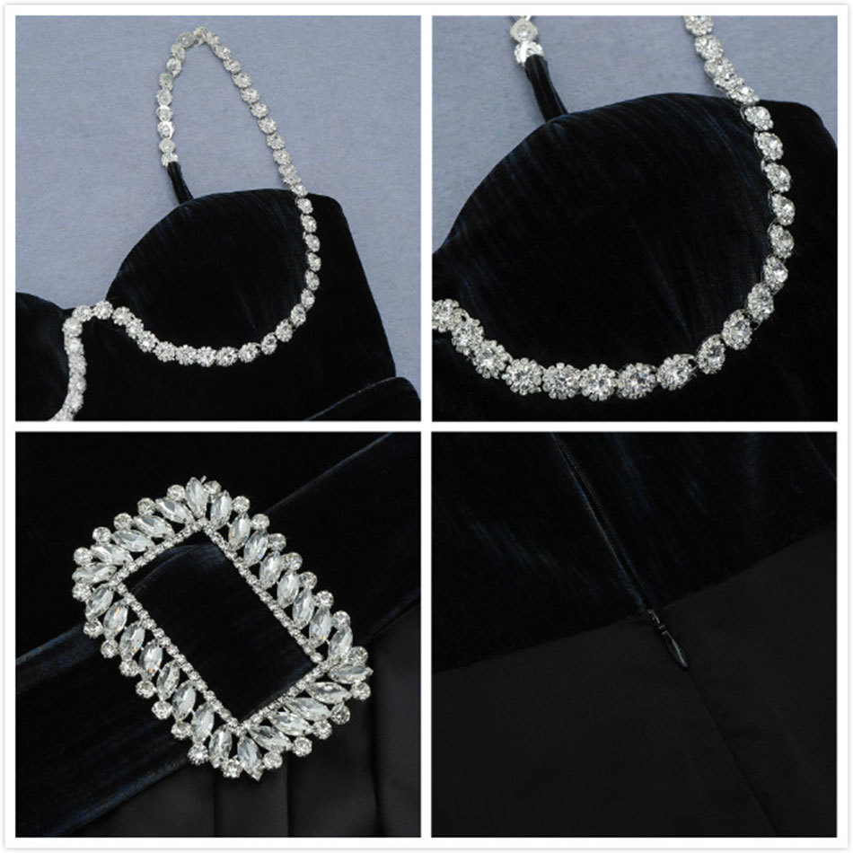 Free Women V Neck Sexy Dress Party Elegant Female Summer Spaghetti Strap Casual Clothing 210524