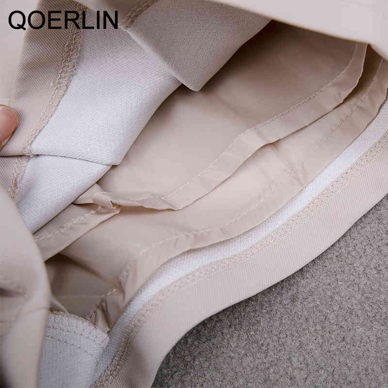 Summer Shorts Skirt Women Pleated Skirts Wide Leg Aline Shorts Students Elegant Irregular Shorts Skirts Mujer Black Skirts 210412