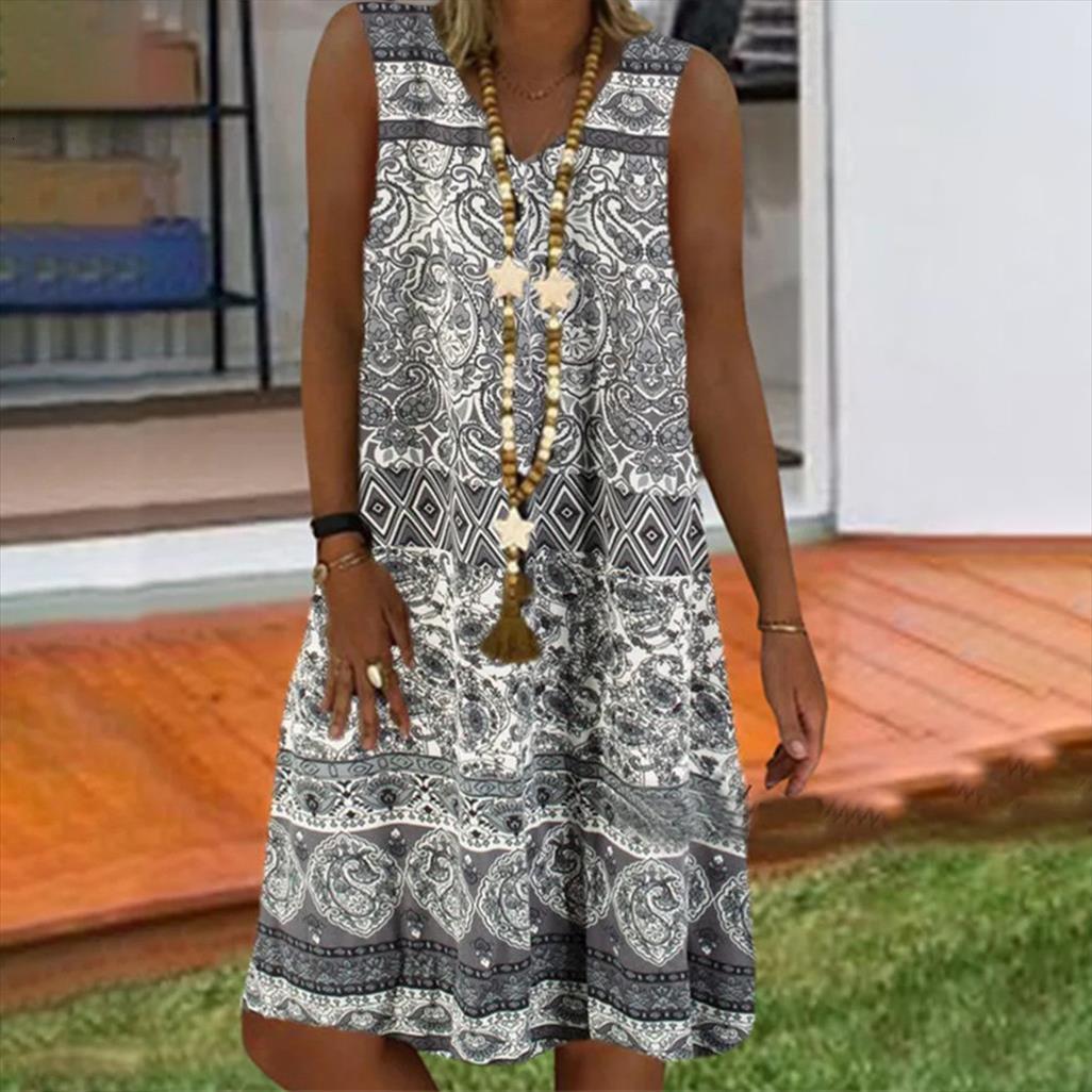 vintage loose v neck womens dresses sleeveless kobieta sukienka summer sundress casual vestidos mujer verano, Black;gray
vintage loose v neck womens dresses sleeveless kobieta sukienka summer sundress casual vestidos mujer verano, Black;gray