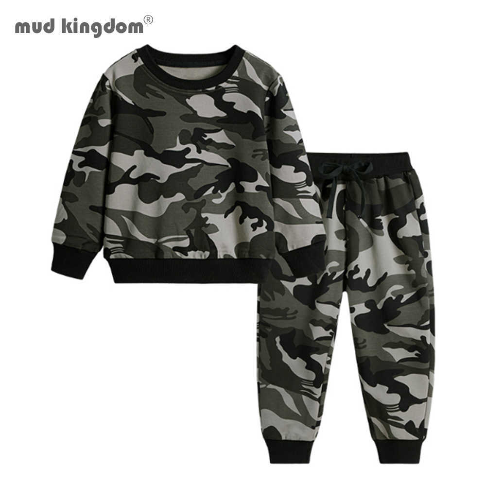Mudkingdom Boys Camo Jogger Sets Autumn Long Sleeve Sweatshirt Casual Children Clothing Set Outfits 210615, Gray camo
Mudkingdom Boys Camo Jogger Sets Autumn Long Sleeve Sweatshirt Casual Children Clothing Set Outfits 210615, Gray camo