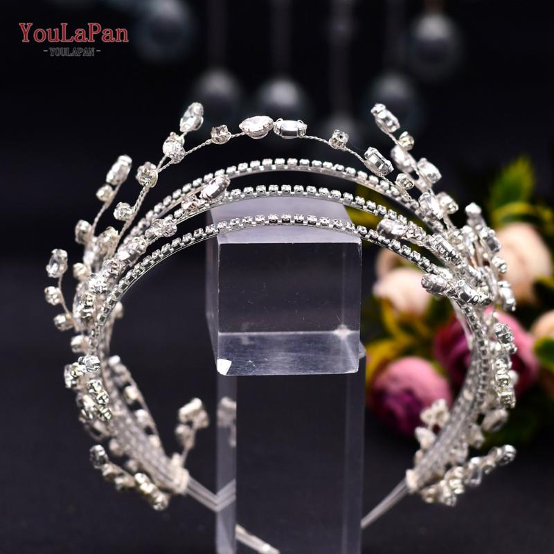 Headpieces YouLaPan HP381 Luxury Rhinestone Tiaras And Crowns Bridal Hair Hoop Silver Color Metal Headband Wedding Accessories For Bride
Headpieces YouLaPan HP381 Luxury Rhinestone Tiaras And Crowns Bridal Hair Hoop Silver Color Metal Headband Wedding Accessories For Bride