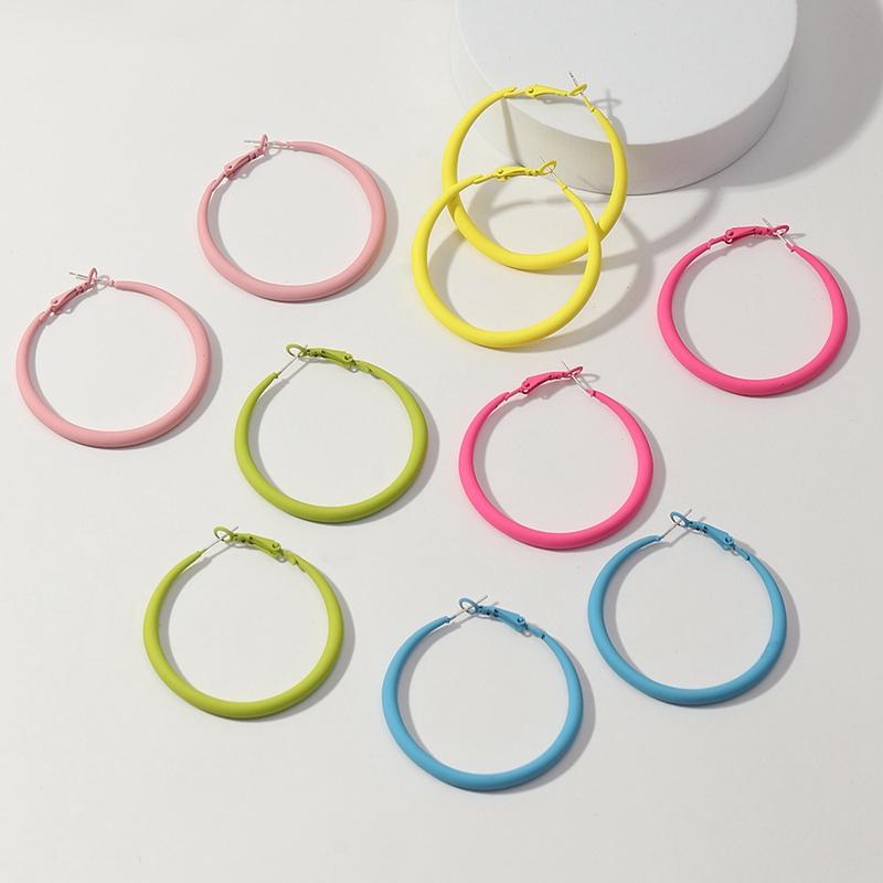 Hoop & Huggie European Style Metal Alloy Spray Earrings For Women 2021 Candy Color Boho Girls Party Jewelry Circle Square Earring
Hoop & Huggie European Style Metal Alloy Spray Earrings For Women 2021 Candy Color Boho Girls Party Jewelry Circle Square Earring