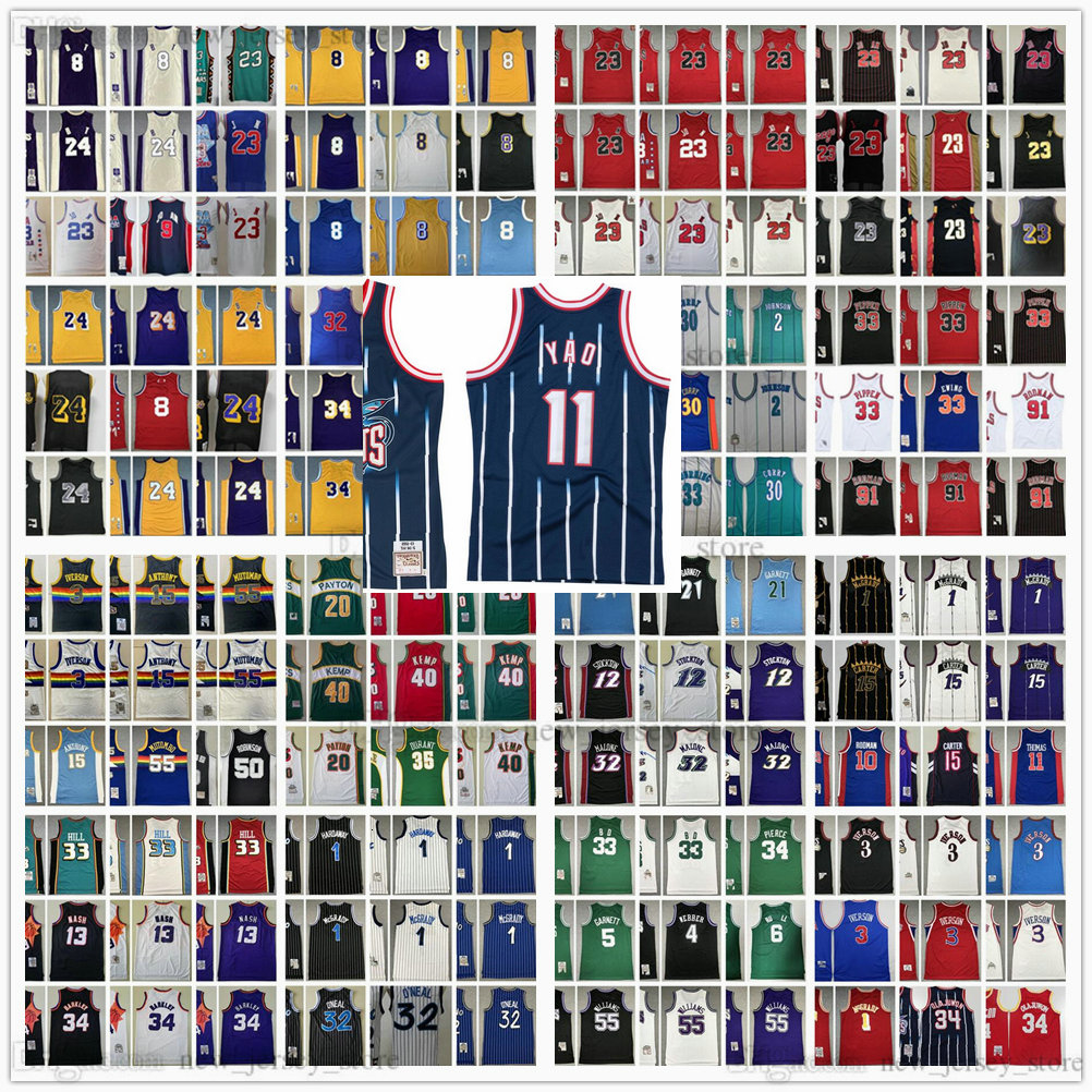 MitchellNess Retro Stitched Basketball Jersey Iverson Pippen Rodman McGrady Anthony Garnett Malone Mutombo Bibby Stockton Kemp Payton
MitchellNess Retro Stitched Basketball Jersey Iverson Pippen Rodman McGrady Anthony Garnett Malone Mutombo Bibby Stockton Kemp Payton