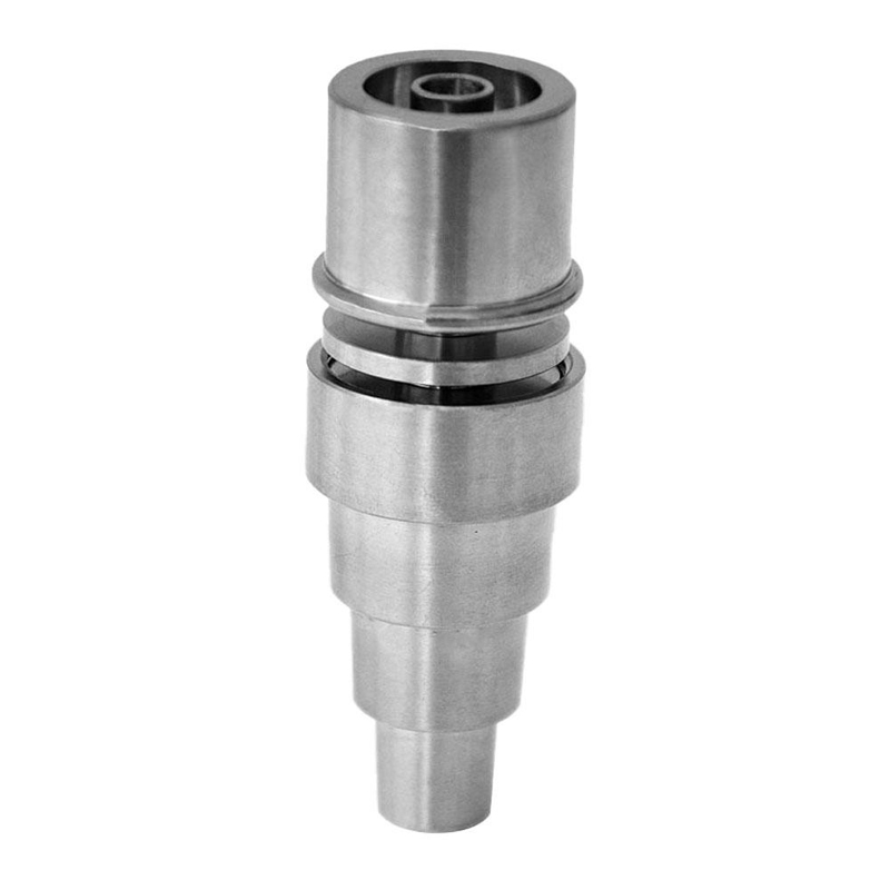 Cigarette Smoking pipes 10mm& 14mm&19mm 6 IN 1 electric domeless titanium nail, with male and female joint 
Cigarette Smoking pipes 10mm& 14mm&19mm 6 IN 1 electric domeless titanium nail, with male and female joint