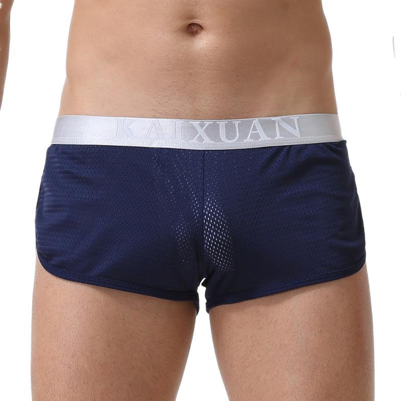 Underpants Men Loose Boxer Shorts Underwear Sexy Mesh Lingerie Boxers Fashion Home With Pouch Inside, Black;white
Underpants Men Loose Boxer Shorts Underwear Sexy Mesh Lingerie Boxers Fashion Home With Pouch Inside, Black;white