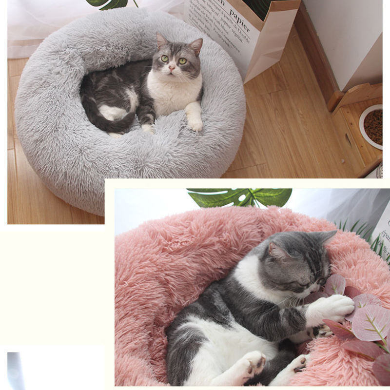 Pet Cat Litter Winter Teddy Kennel Mat for all Seasons Removable and Washable Small Large Dog Supplies Cat Bed Dirt Resistance