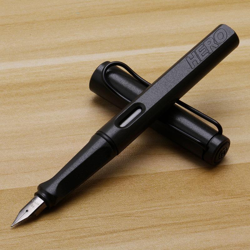 Fountain Pens Hero 359 Pen F/EF Rotary Ink Absorption Plastic Box Writing Stylo Plume School Office Supplies Style Art, Red
Fountain Pens Hero 359 Pen F/EF Rotary Ink Absorption Plastic Box Writing Stylo Plume School Office Supplies Style Art, Red