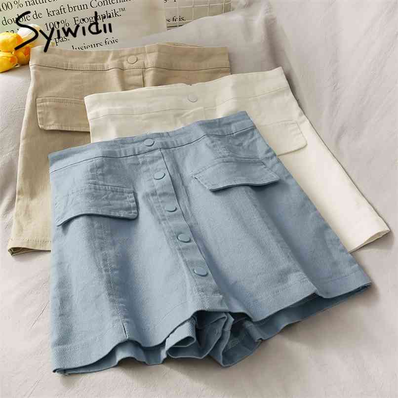 Button High Waist Skirt Women Single Breasted Casual A-Line Solid White Spring Summer Korean Fashion Mini Skirts 210607, Black
Button High Waist Skirt Women Single Breasted Casual A-Line Solid White Spring Summer Korean Fashion Mini Skirts 210607, Black
