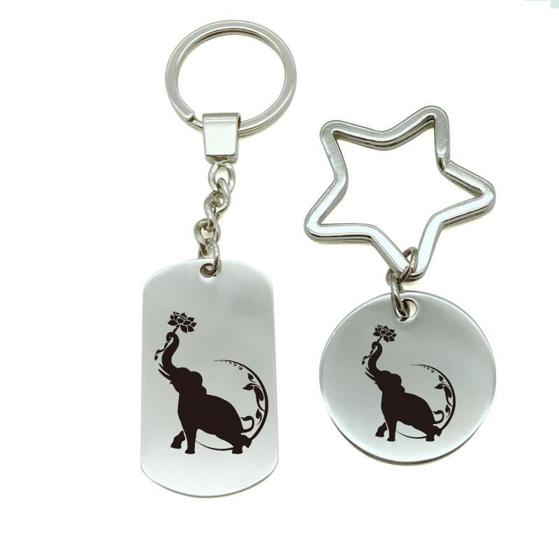 Keychains India Elephant Lotus Flower Moon Key Chain Men Women Trinket Car Ring Keychain Jewelry Gift Metal On Bag S6-3484
Keychains India Elephant Lotus Flower Moon Key Chain Men Women Trinket Car Ring Keychain Jewelry Gift Metal On Bag S6-3484
