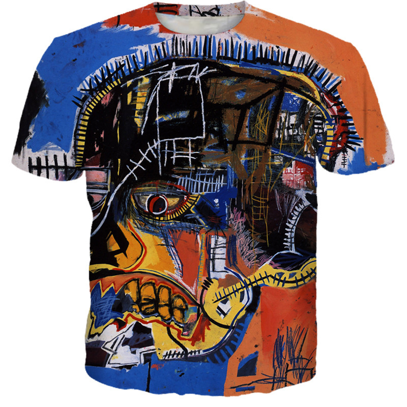 2021 summer t-shirt new art abstract pattern printed men's street short sve 3d t-shirt7eea, White;black
2021 summer t-shirt new art abstract pattern printed men's street short sve 3d t-shirt7eea, White;black
