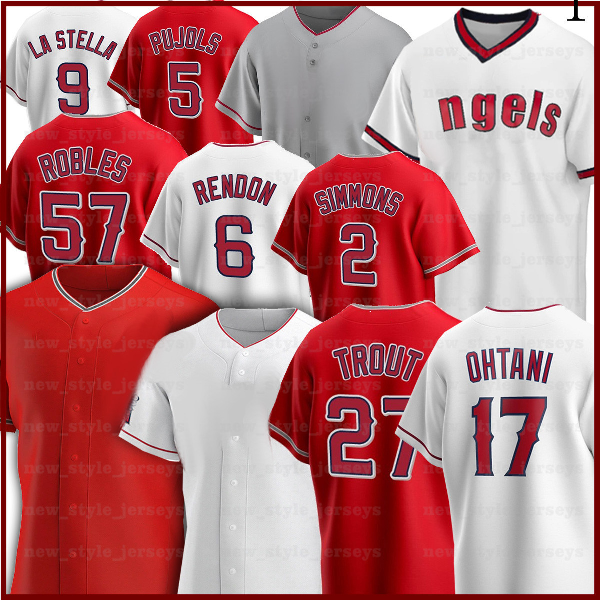 27 Mike Trout Los 17 Shohei Ohtani Angeles ANTHONY RENDON Angels Baseball Jerseys ADELL Albert Pujols Pena Hansel Robles Stitched ustin Upton Heaney Dylan Bundy, Men(tian shi)
27 Mike Trout Los 17 Shohei Ohtani Angeles ANTHONY RENDON Angels Baseball Jerseys ADELL Albert Pujols Pena Hansel Robles Stitched ustin Upton Heaney Dylan Bundy, Men(tian shi)