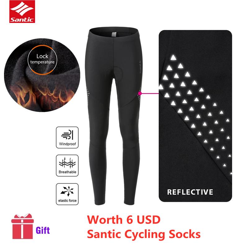 Racing Pants Santic Women MTB Bike With Paded Reflective Sports Windproof Cycling Fleece Thickened Riding Waterproof Trousers, Black
Racing Pants Santic Women MTB Bike With Paded Reflective Sports Windproof Cycling Fleece Thickened Riding Waterproof Trousers, Black