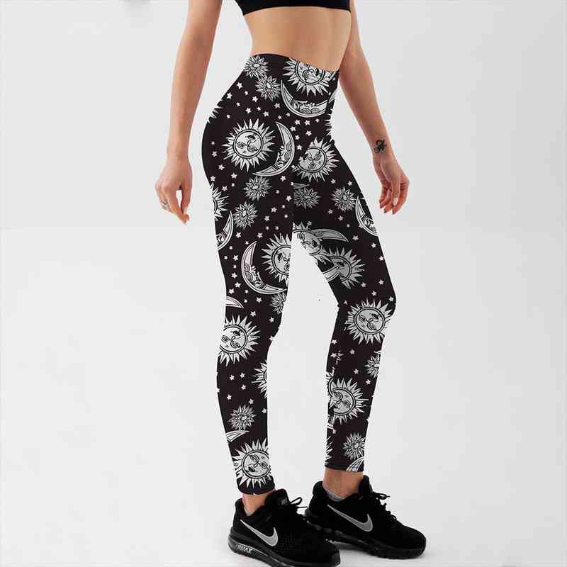 Qickitout Wholesale Leggings Black And White Sun Moon Prints Suitable For European Womens Leggings Pants Stretch Pants
Qickitout Wholesale Leggings Black And White Sun Moon Prints Suitable For European Womens Leggings Pants Stretch Pants