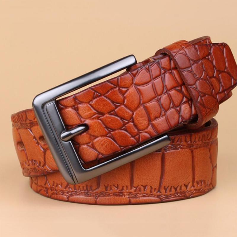 Belts Genuine Leather Crocodile Grain Men Belt Real Alligator Business Male Fashion Jeans Quality Assurance BCD005, Black
Belts Genuine Leather Crocodile Grain Men Belt Real Alligator Business Male Fashion Jeans Quality Assurance BCD005, Black