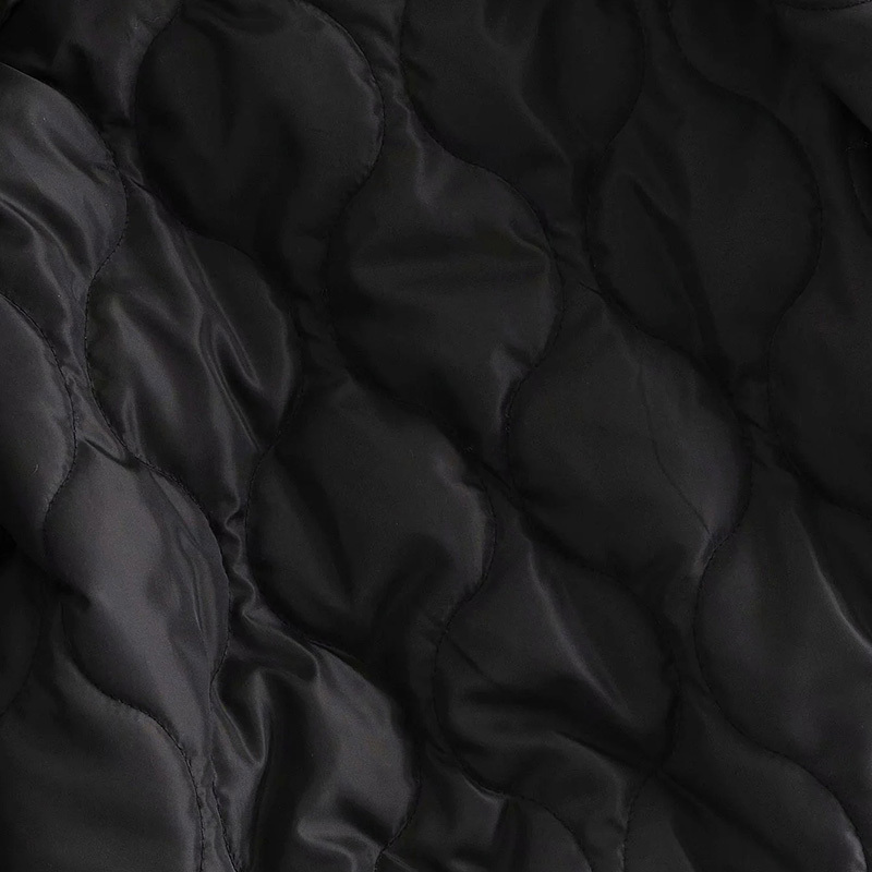 Fashion Padded Bomber Jacket Women Streetwear Long Sleeve Zipper Warm Coat Autumn Winter Casual Pockets Outerwear 210515