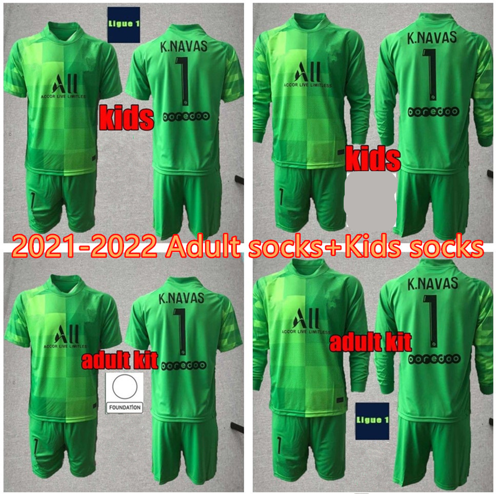21 22 adult Men kits Youth Germain Long Sleeve Soccer Jerseys GK 2021 2022 Goalkeeper 1 Keylor Navas Jersey 50 Gianluigi Donnarumma Football, Black
21 22 adult Men kits Youth Germain Long Sleeve Soccer Jerseys GK 2021 2022 Goalkeeper 1 Keylor Navas Jersey 50 Gianluigi Donnarumma Football, Black