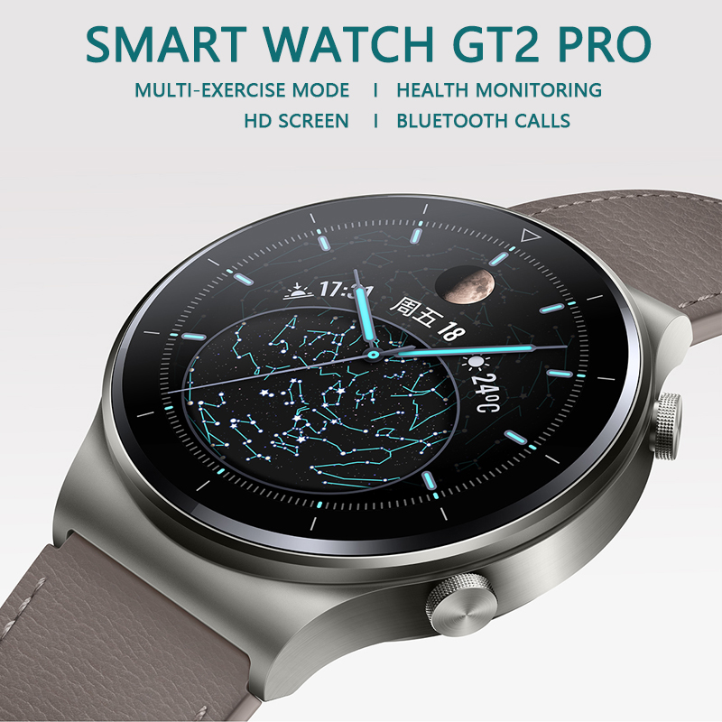 Smart Watch GT2 Pro For Huawei Xiaomi Samsung Phone Men 2021 Fitness Tracker Bracelet Mate Bluetooth Wristwatch smartwatch Womeng, Silver with silicone
Smart Watch GT2 Pro For Huawei Xiaomi Samsung Phone Men 2021 Fitness Tracker Bracelet Mate Bluetooth Wristwatch smartwatch Womeng, Silver with silicone