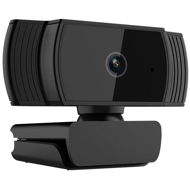 Cameras MOOL Webcam 1080P, caméra Web HD avec microphone intégré 1920 x 1080p Lecture USB Lecture USB Widescreen pour ordinateur portable PC de b