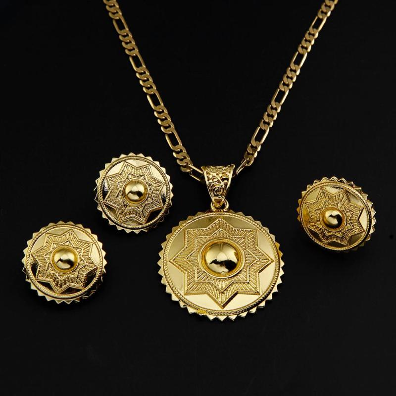 Earrings & Necklace Ethiopian Gold Color Habesha Eritrean Ring For Women Ethnic Jewelry Set, Silver
Earrings & Necklace Ethiopian Gold Color Habesha Eritrean Ring For Women Ethnic Jewelry Set, Silver