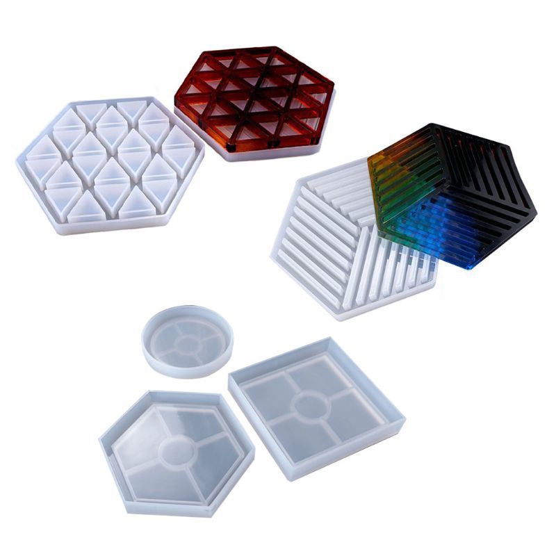 Peinture en Silicone pour dessous de verre, Kegel époxy, Mallen, résine Rock Slinger, cintre de colonne en cristal, outil de moule en Silicone Uv