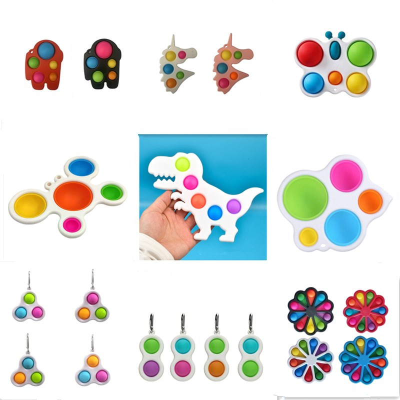 Dinosaur Unicorn Butterfly Flower Push Pop It Fidget Bubble Toys Sensory Simple Dimple Key Ring Finger Toy Keychain Squeeze Bubbles Spinner Ball zx854
Dinosaur Unicorn Butterfly Flower Push Pop It Fidget Bubble Toys Sensory Simple Dimple Key Ring Finger Toy Keychain Squeeze Bubbles Spinner Ball zx854