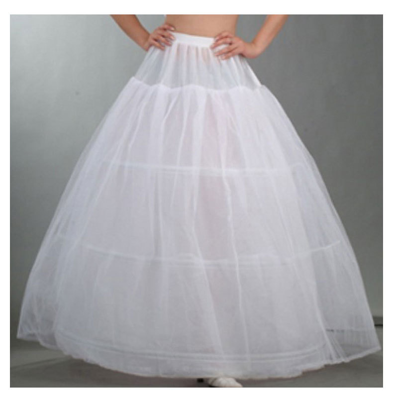 Hot Sell Many Styles Bridal Wedding Petticoat Hoop Crinoline Prom Underskirt Fancy Skirt Slip 2021 In Stork 3 HOOP