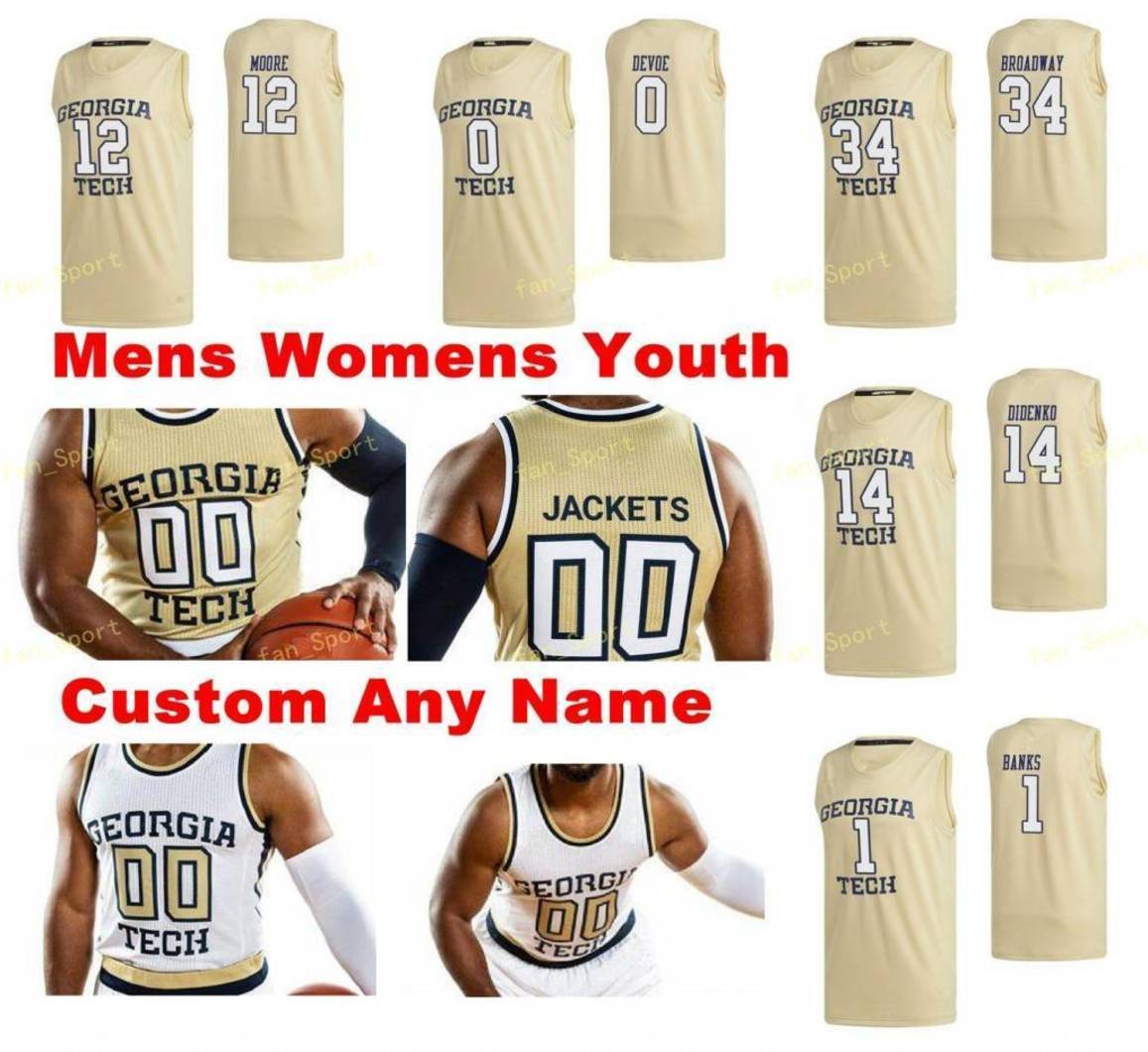NCAA College Georgia Tech Yellow Jackets Basketball Jersey 0 Michael Devoe 1 James Banks III 10 Jose Alvarado 11 Bubba Parham Custom Stitched, Black
NCAA College Georgia Tech Yellow Jackets Basketball Jersey 0 Michael Devoe 1 James Banks III 10 Jose Alvarado 11 Bubba Parham Custom Stitched, Black