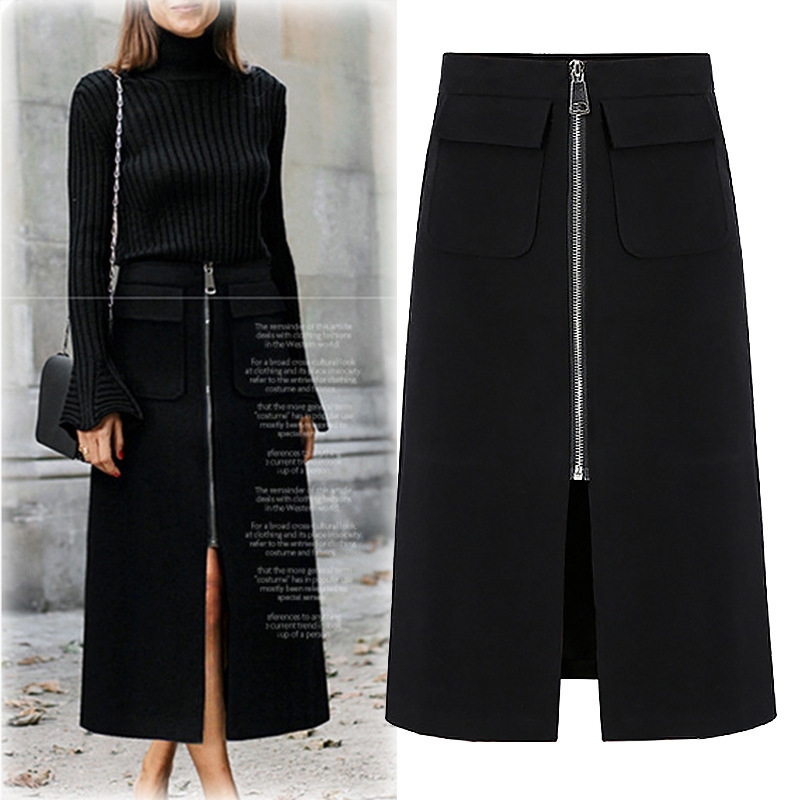 Solid Casual Skirts Plus Size 5XL Autumn Clothes Elegant Black Red Long Skirt Evening Party Clud Female Fashion Office Ladies 210603
Solid Casual Skirts Plus Size 5XL Autumn Clothes Elegant Black Red Long Skirt Evening Party Clud Female Fashion Office Ladies 210603