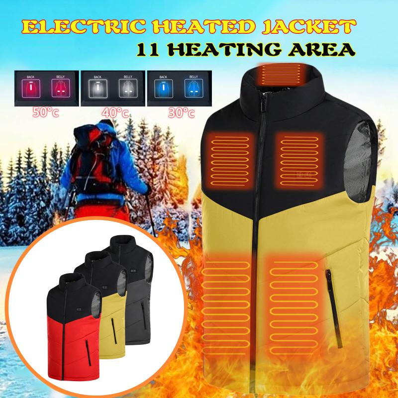 Men's Vests Heated Vest Outdoor Warm Clothing For Riding Skiing Fishing Charging Via Coat Veste Chauffante Jacket, Black;white
Men's Vests Heated Vest Outdoor Warm Clothing For Riding Skiing Fishing Charging Via Coat Veste Chauffante Jacket, Black;white