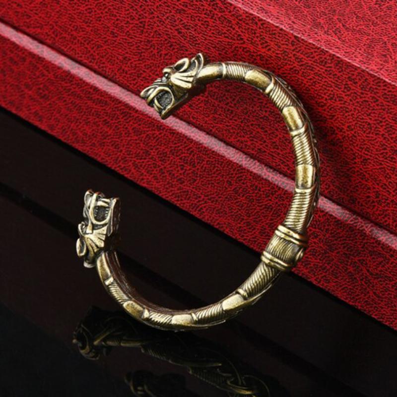 The Great Fenrir Handcrafted Bracelet Viking Fashion Jewelry For Men Women SCI88 Charm Bracelets