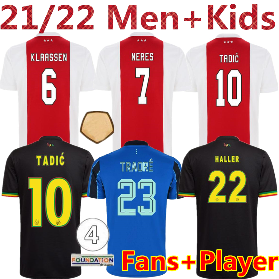 amsterdam jerseys 2021 2022 GRAVENBERCH BERGHUIS KLAASSEN KUDUS PROMES TADIC NERES CRUYFF 21 22 men + kids kit soccer football shirt uniforms third black1, Blue
amsterdam jerseys 2021 2022 GRAVENBERCH BERGHUIS KLAASSEN KUDUS PROMES TADIC NERES CRUYFF 21 22 men + kids kit soccer football shirt uniforms third black1, Blue