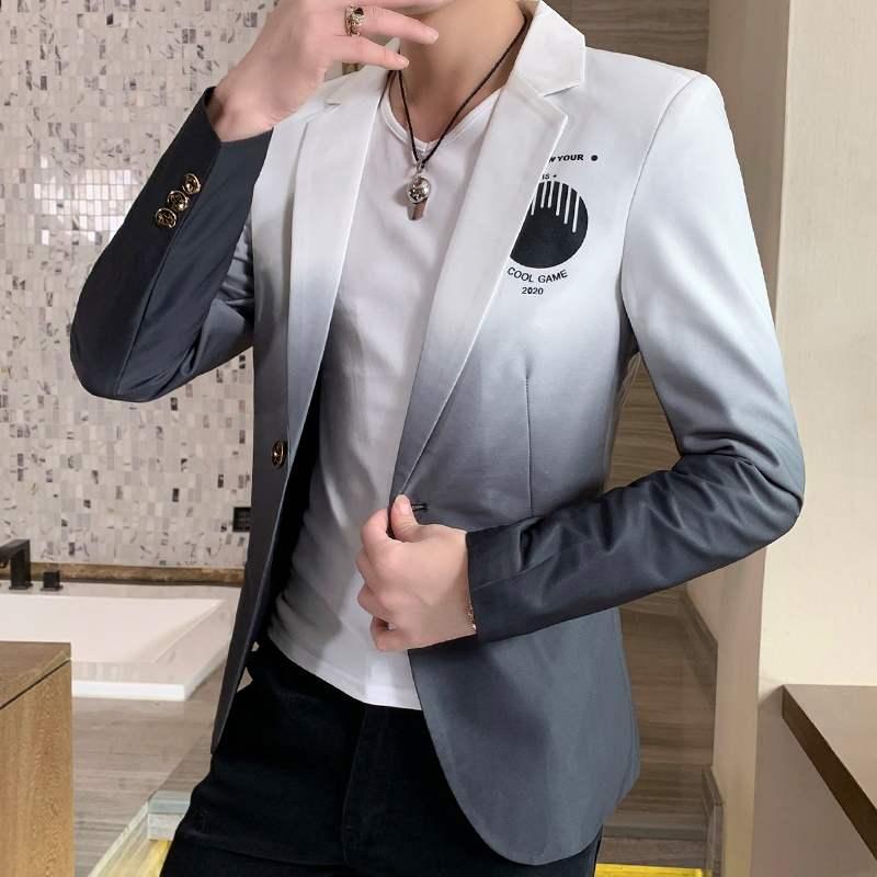 Men's Suits & Blazers 2021 Spring Summer Men Blazer Fashion Gradient Color Casual Slim Fit Fancy Party Suit Jacket Wedding Business Clothing, Orange
Men's Suits & Blazers 2021 Spring Summer Men Blazer Fashion Gradient Color Casual Slim Fit Fancy Party Suit Jacket Wedding Business Clothing, Orange