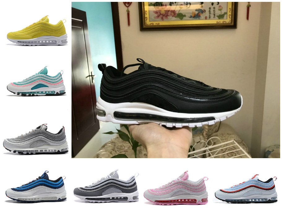 97 OG Triple White Air Mens Outdoor Running Shoes 97s Bred Undftd UNDEFEATED Black Sliver Bullet Metalic Gold Olive Men Women Sports Sneakers
97 OG Triple White Air Mens Outdoor Running Shoes 97s Bred Undftd UNDEFEATED Black Sliver Bullet Metalic Gold Olive Men Women Sports Sneakers