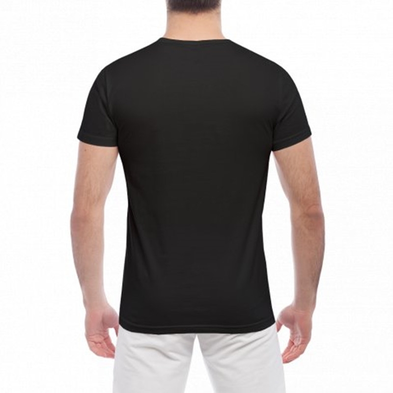 Little Big Band Russian Style Black Summer Cotton Men's Tee-shirt Male Tee Top 210629