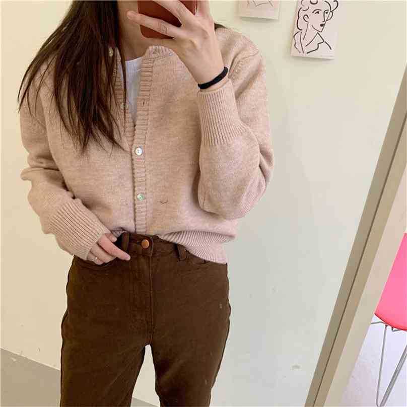 Tops Chic Gentle Solid Spring Sweaters Cardigans O-Neck Warm Long Sleeves Loose Casual Knitted Feminine Coat 210525, Orange
Tops Chic Gentle Solid Spring Sweaters Cardigans O-Neck Warm Long Sleeves Loose Casual Knitted Feminine Coat 210525, Orange