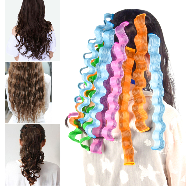 12pcs magic curler diy wave curl rollers portable hairstyle sticks 30cm durable curling hair styling tools
12pcs magic curler diy wave curl rollers portable hairstyle sticks 30cm durable curling hair styling tools
