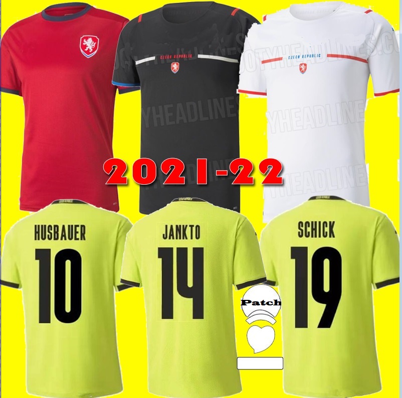 21 22 Czech Republic SOCCER JERSEYS HOME AWAY 2021 SKODA SOUCEK JANKTO HUSBAUER KADERABEK FOOTBALL SHIRTS uniform thailand, White
21 22 Czech Republic SOCCER JERSEYS HOME AWAY 2021 SKODA SOUCEK JANKTO HUSBAUER KADERABEK FOOTBALL SHIRTS uniform thailand, White