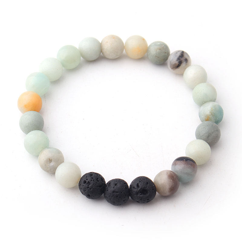 Natural Stone Bead Amazonite Bracelet Beads Fashion Reiki Jewelry for Men Women Yoga Chakra Lava Stone Strand Bracelets
Natural Stone Bead Amazonite Bracelet Beads Fashion Reiki Jewelry for Men Women Yoga Chakra Lava Stone Strand Bracelets
