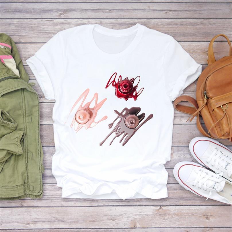 men summer fingernail 3d nail t shirts art short sleeve 90s lady ladies mens graphic female tee, White;black
men summer fingernail 3d nail t shirts art short sleeve 90s lady ladies mens graphic female tee, White;black