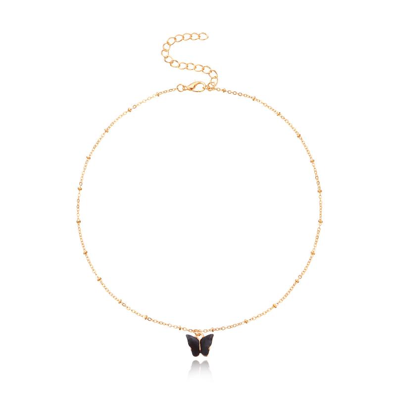 Pendant Necklaces Black Pink Butterfly Acrylic Cute Necklace For Women Party Jewelry Clavicle Aesthetic Choker Accessory Christmas Gift
Pendant Necklaces Black Pink Butterfly Acrylic Cute Necklace For Women Party Jewelry Clavicle Aesthetic Choker Accessory Christmas Gift