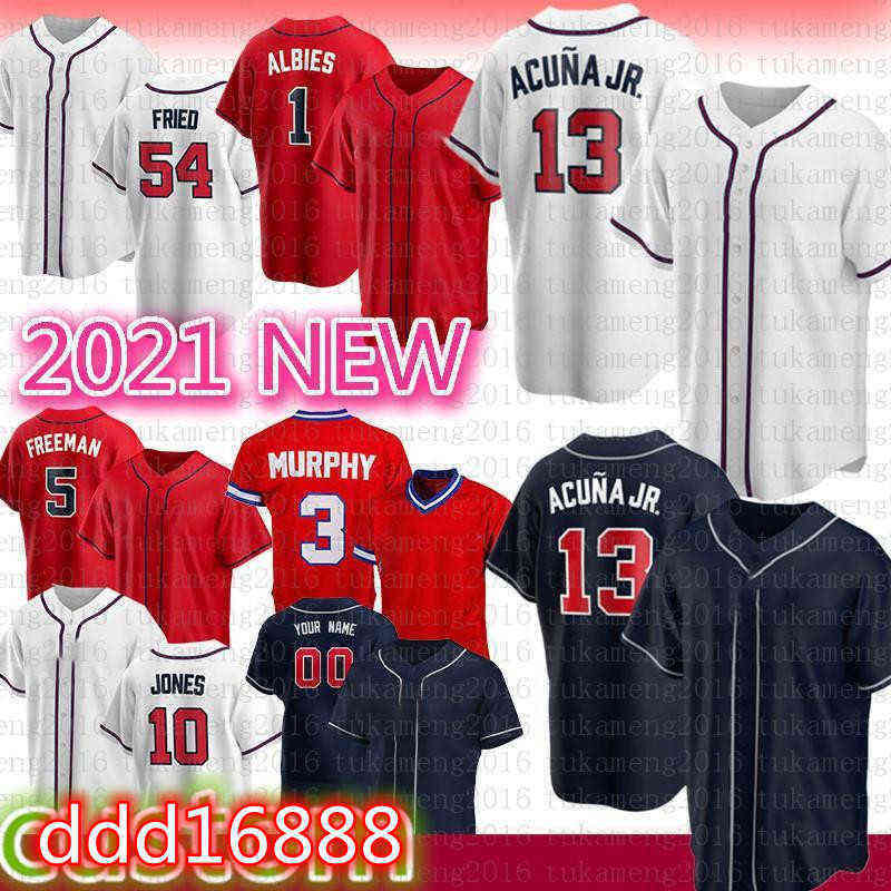 New Baseball Jersey Atlanta 13 Ronald Acuna Jr. 54 Max Fried 7 Dansby Swanson 1 Ozzie Albies 44 Hank Aaron 5 Freddie Freeman 29 John Smoltz, Mens(yongshi)retro
New Baseball Jersey Atlanta 13 Ronald Acuna Jr. 54 Max Fried 7 Dansby Swanson 1 Ozzie Albies 44 Hank Aaron 5 Freddie Freeman 29 John Smoltz, Mens(yongshi)retro