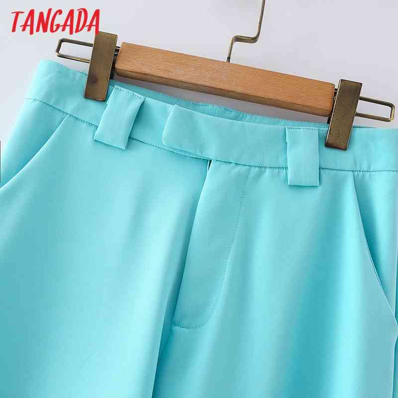 Women Elegant Solid Zipper Pockets Female Retro Basic Casual Shorts Pantalones DA57 210416