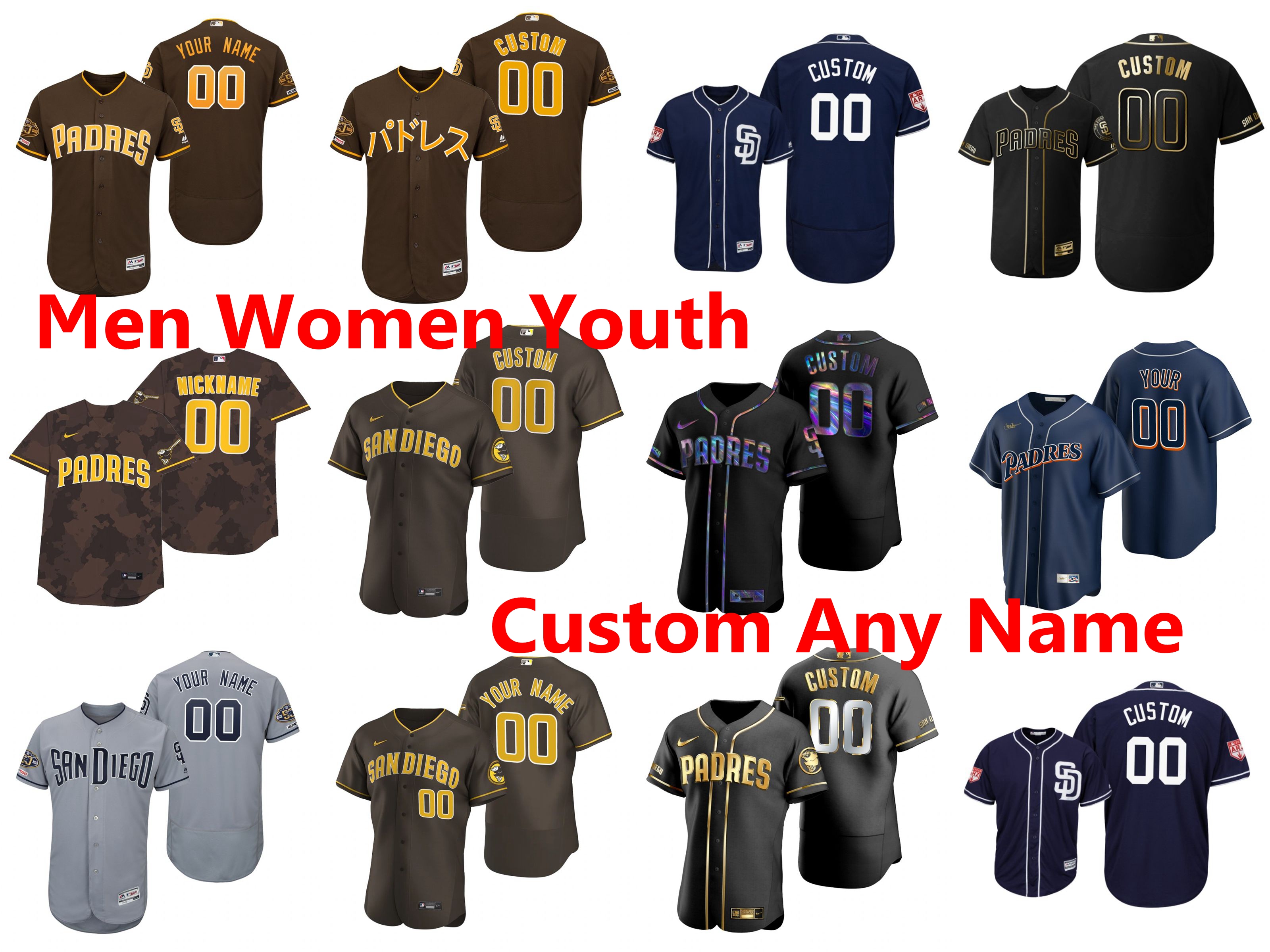 San Diego Padres Baseball Jerseys Tony Gwynn Jersey Fernando Tatis Jr. Manny Machado Eric Hosmer Trevor Hoffman Hunter Renfroe James Shields, Blue;black
San Diego Padres Baseball Jerseys Tony Gwynn Jersey Fernando Tatis Jr. Manny Machado Eric Hosmer Trevor Hoffman Hunter Renfroe James Shields, Blue;black