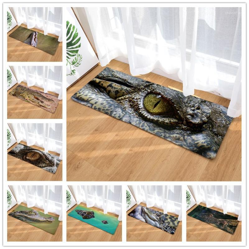 Bath Mats Flannel Long Floor Mat Door Heat Transfer Crocodile Kitchen Bathroom Water-Absorbing Non-Slip Carpet
Bath Mats Flannel Long Floor Mat Door Heat Transfer Crocodile Kitchen Bathroom Water-Absorbing Non-Slip Carpet