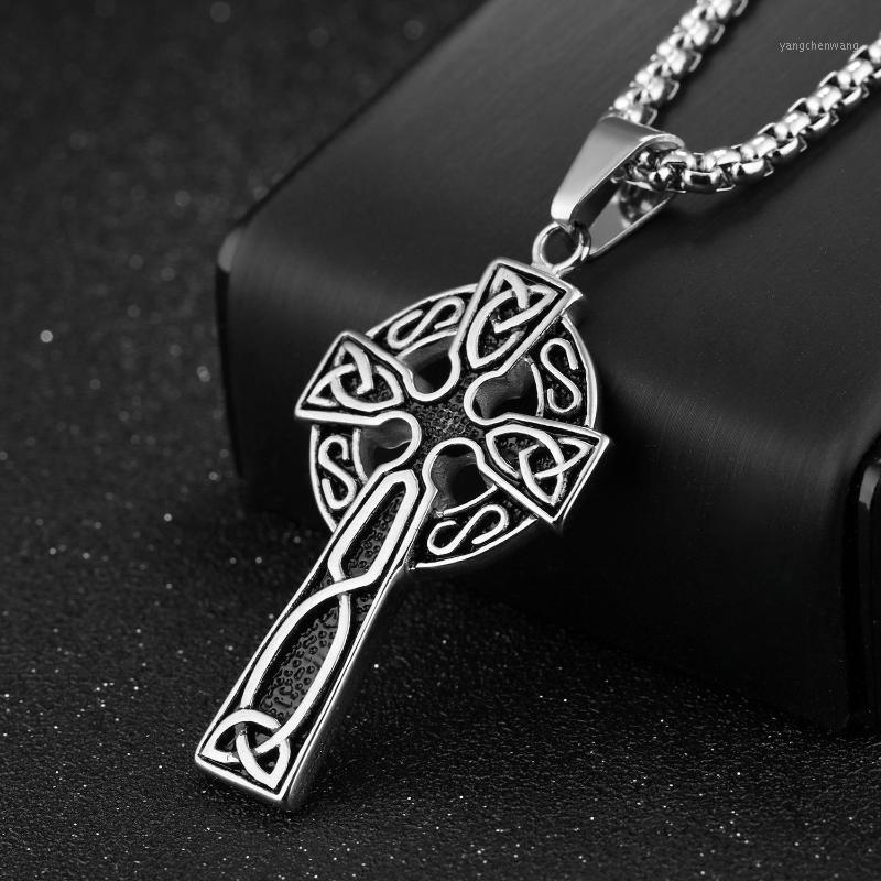 Chains Stainless Steel Cross Necklace Pendant Women's Accessories Choker Men Vintage Jewelry Jesus Religious Gifts
Chains Stainless Steel Cross Necklace Pendant Women's Accessories Choker Men Vintage Jewelry Jesus Religious Gifts