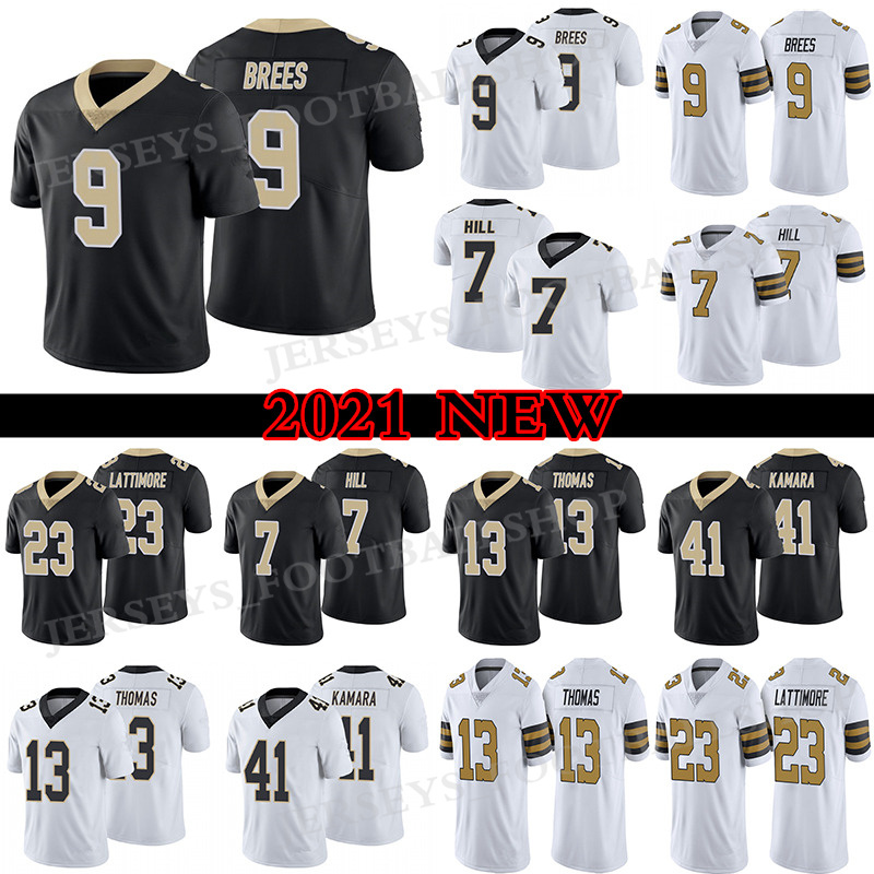 9 Drew Brees 13 Michael Thomas Football Jersey Taysom Hill 41 Alvin Kamara NewÂOrleansÂSaintsÂCesar Ruiz Men's Stitched, Black;red
9 Drew Brees 13 Michael Thomas Football Jersey Taysom Hill 41 Alvin Kamara NewÂOrleansÂSaintsÂCesar Ruiz Men's Stitched, Black;red
