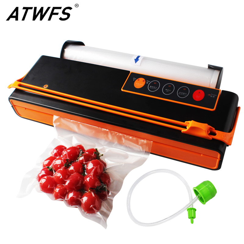 ATWFS Vacuum Sealer Sealing Machine Packing Machine Packaging Food Saver Automatic Cutting Vacuum Bag 10pcs for free
ATWFS Vacuum Sealer Sealing Machine Packing Machine Packaging Food Saver Automatic Cutting Vacuum Bag 10pcs for free
